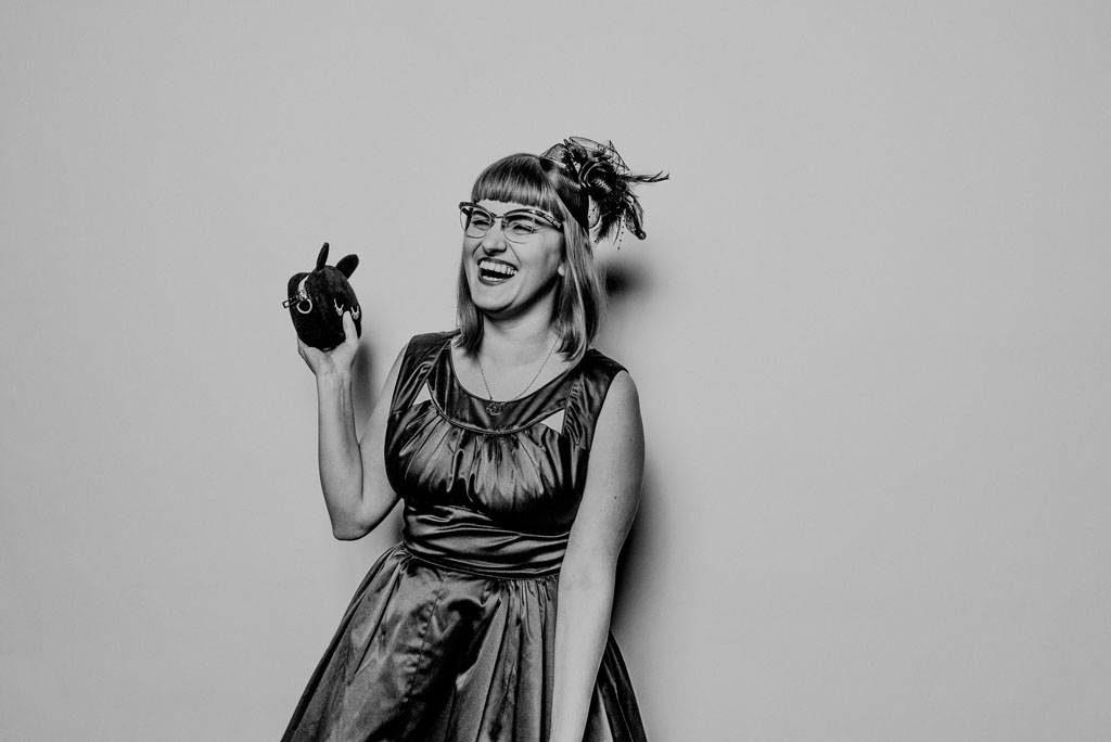 An Indoor Lady - House on the Hill | Wedding Photo Booth | Katie + Joe - HANGREYPB-039-ANINDOORLADY