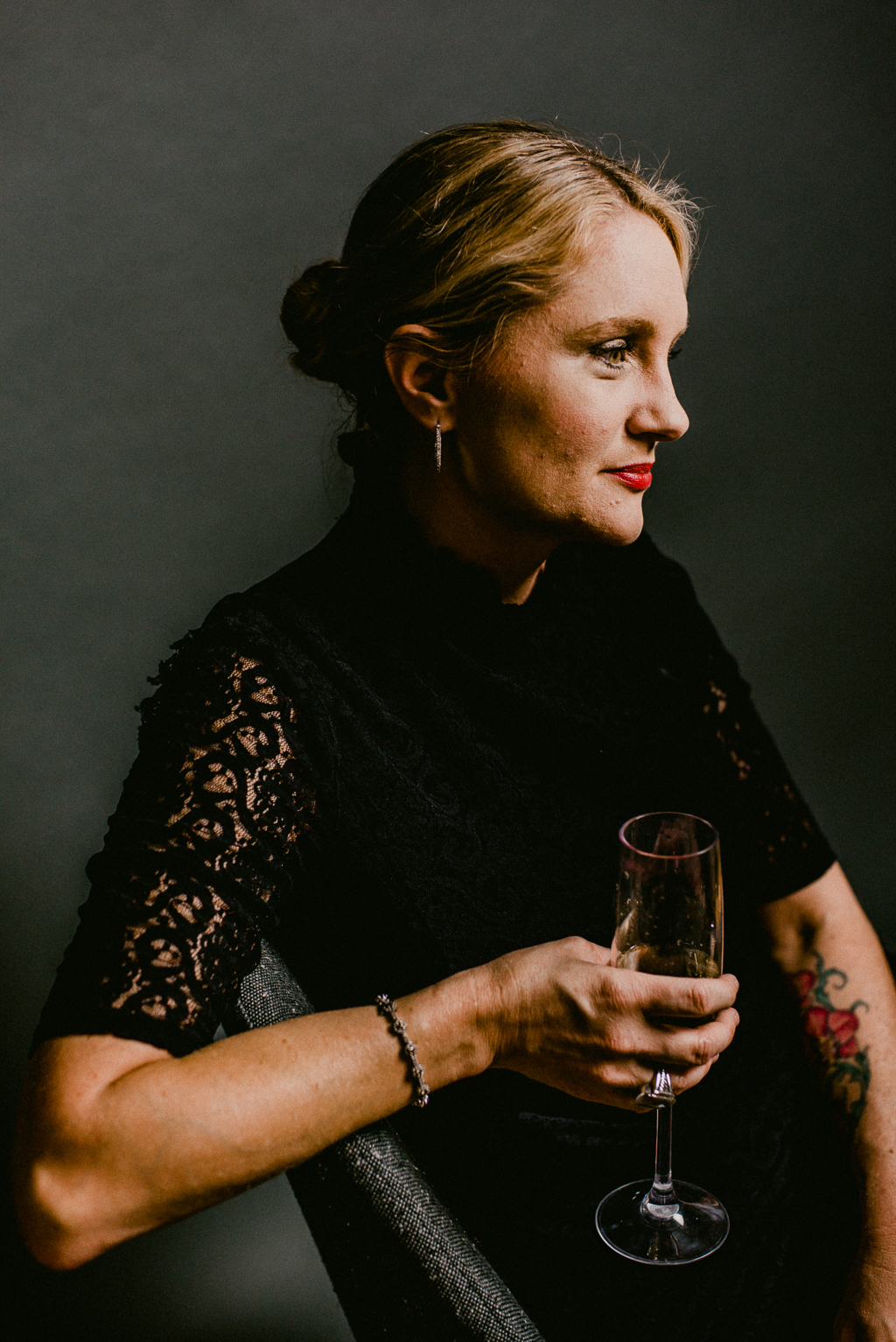 An Indoor Lady - Studio Portrait Photography | Colleen’s “This is 40” - Photo by Erin Holsonback COLLEEN-010-ANINDOORLADY