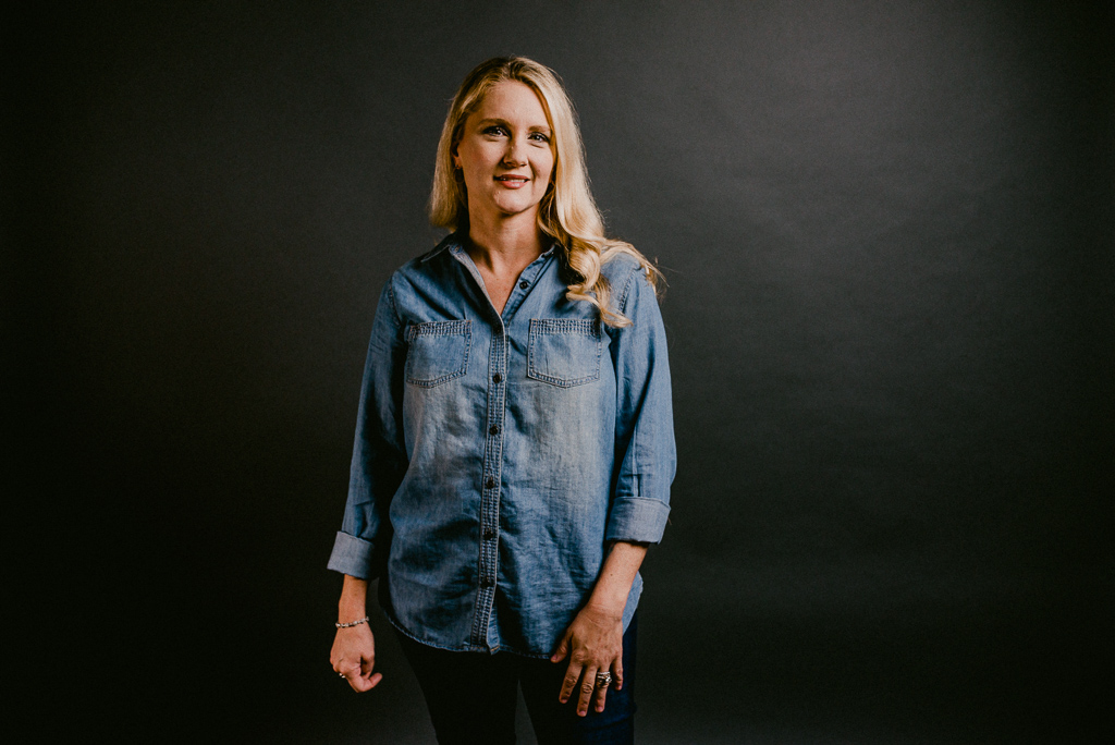 An Indoor Lady - Studio Portrait Photography | Colleen’s “This is 40” - Photo by Erin Holsonback COLLEEN-011-ANINDOORLADY