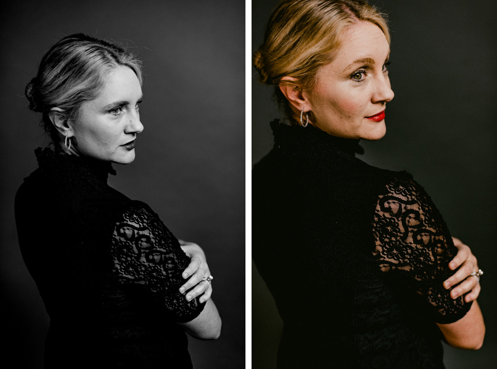 An Indoor Lady - Studio Portrait Photography | Colleen’s “This is 40” - Photo by Erin Holsonback COLLEEN-016A-ANINDOORLADY