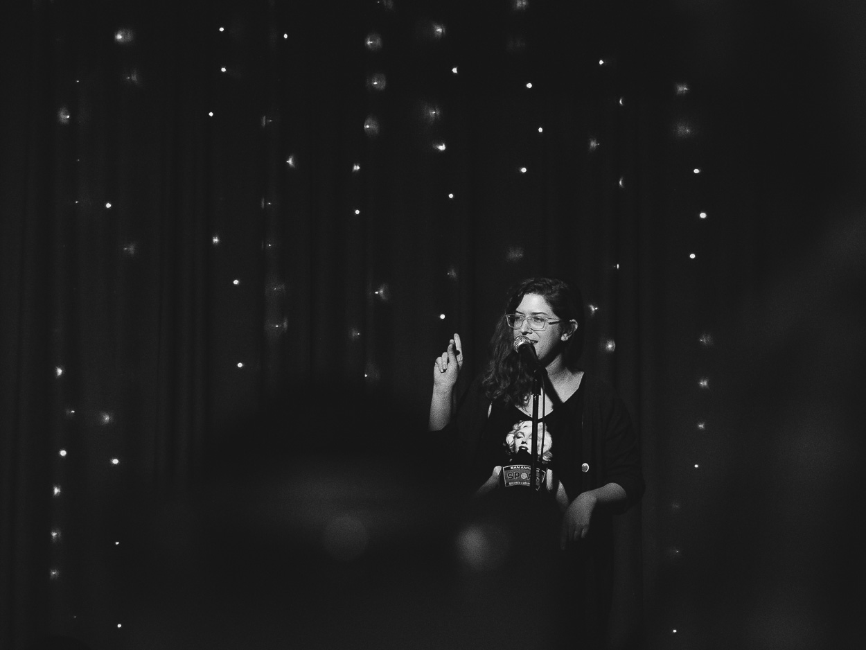 An Indoor Lady - 1 Photo of Avery Moore at the Velv - Photo by Erin Holsonback 20140710-velv-3