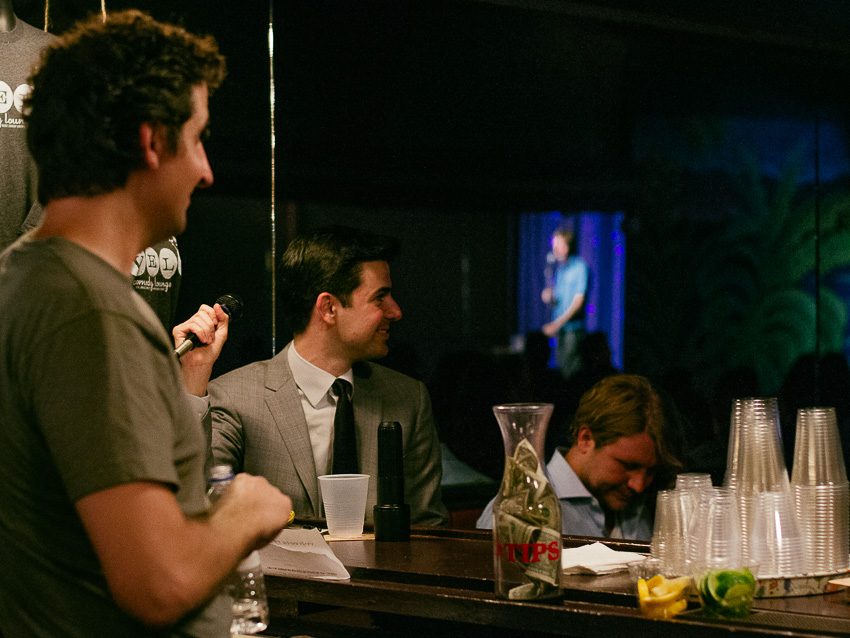 An Indoor Lady - Two Bits: Comedians On Stage Getting Haircuts 20140710-velv-04