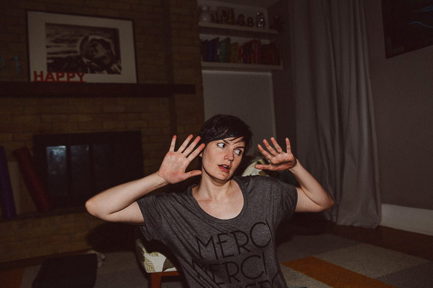 An Indoor Lady - Experimenting with Flash: Remember Photos from the Late 90's? - 20140825-grungetest-02