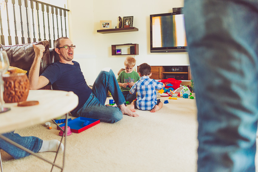 An Indoor Lady - Hanging at David + Thach's House on Sunday Afternoon - 20140928-blauerbrunch-30