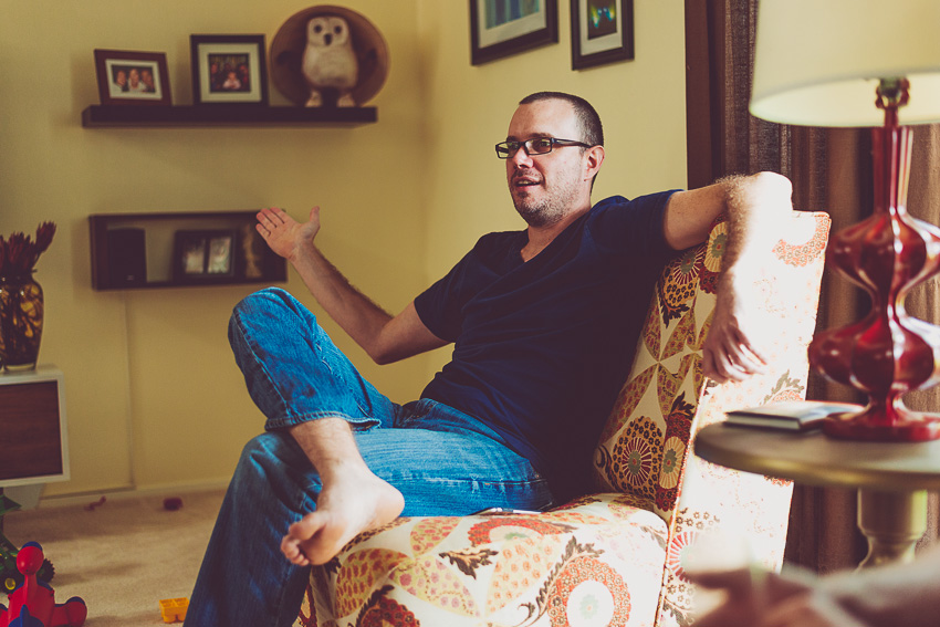 An Indoor Lady - Hanging at David + Thach's House on Sunday Afternoon - 20140928-blauerbrunch-40