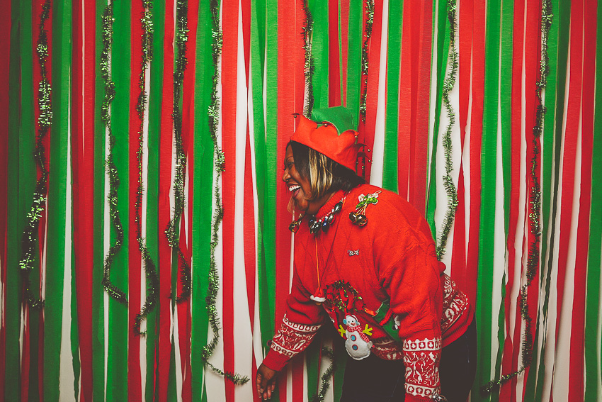 An Indoor Lady - Foundation Communities Holiday Photo Booth - 20141212-holidaybooth-03