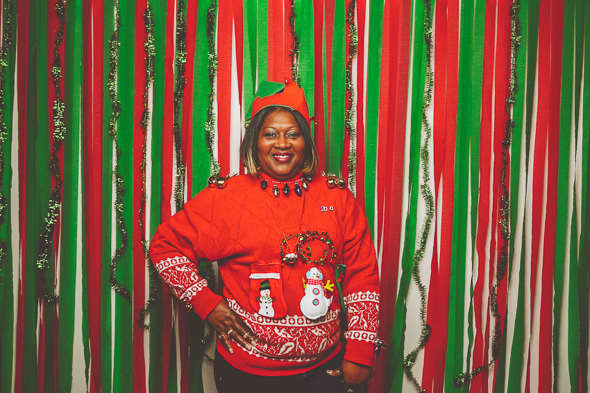 An Indoor Lady - Foundation Communities Holiday Photo Booth - 20141212-holidaybooth-04