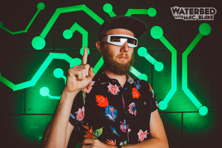 An Indoor Lady - Waterbed's July Photo Booth >> The Future - WATERBED-JUL2-004-ANINDOORLADY