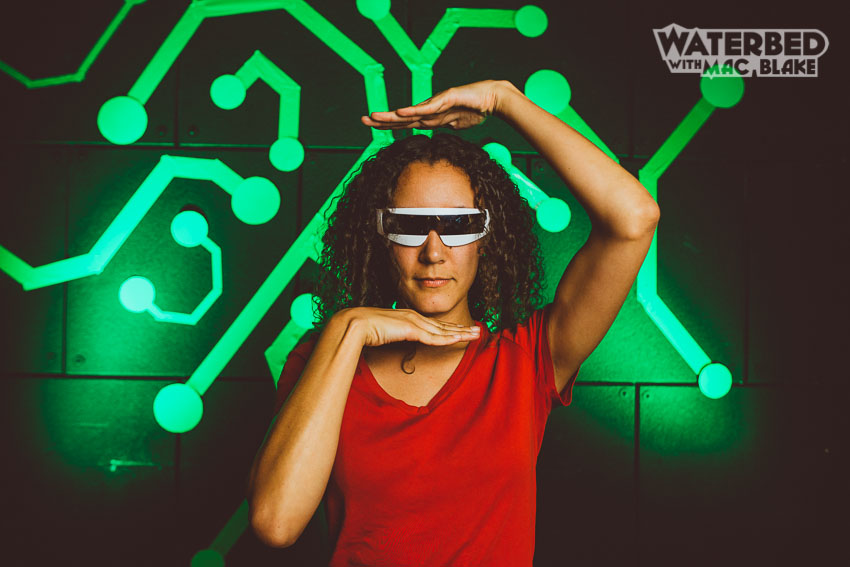 An Indoor Lady - Waterbed's July Photo Booth >> The Future - WATERBED-JUL2-012-ANINDOORLADY